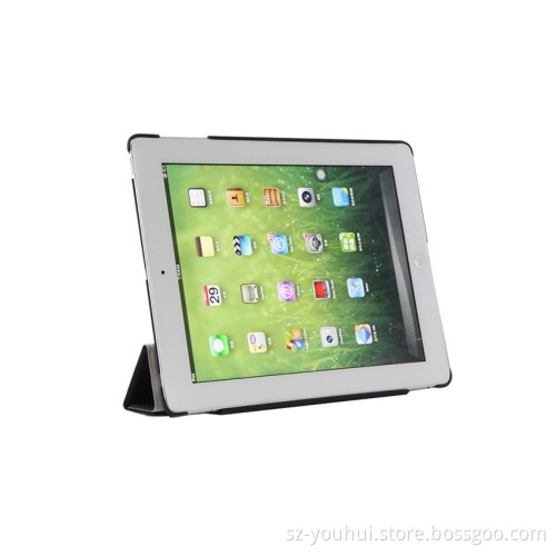 Special design rotating 360 degree handheld plastic case for iPad , for iPad smart case factory outlet